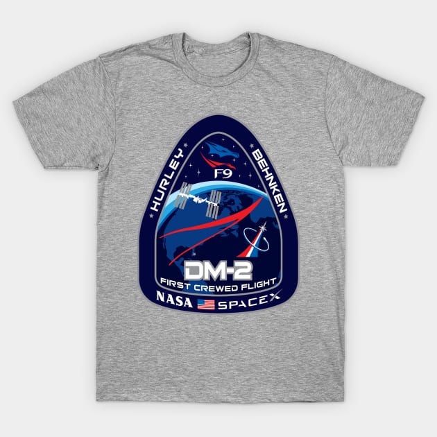 Crew Dragon Demo Fight 2 T-Shirt by Spacestuffplus